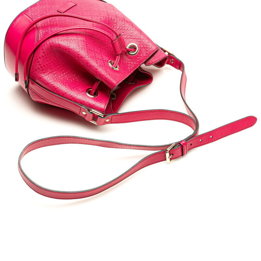Gucci Diamante Pink Shoulder Bag Leather - Picture 5 of 8